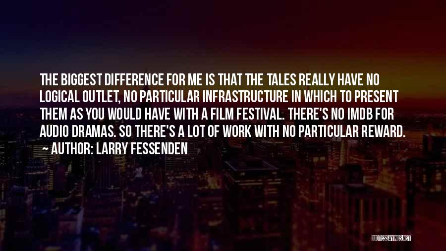 Larry Fessenden Quotes: The Biggest Difference For Me Is That The Tales Really Have No Logical Outlet, No Particular Infrastructure In Which To
