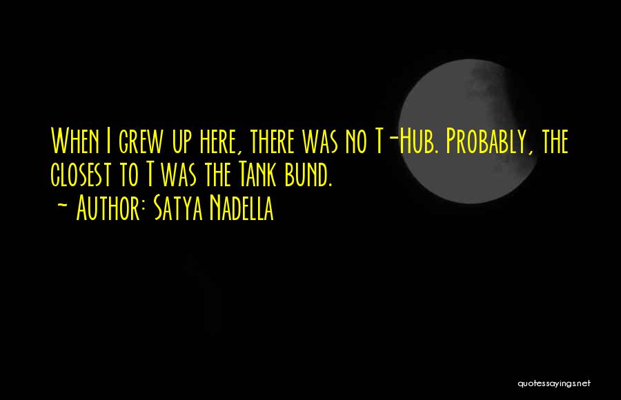 Satya Nadella Quotes: When I Grew Up Here, There Was No T-hub. Probably, The Closest To T Was The Tank Bund.