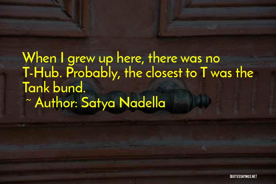 Satya Nadella Quotes: When I Grew Up Here, There Was No T-hub. Probably, The Closest To T Was The Tank Bund.