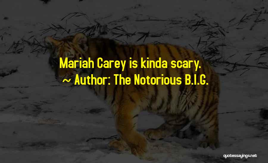 The Notorious B.I.G. Quotes: Mariah Carey Is Kinda Scary.