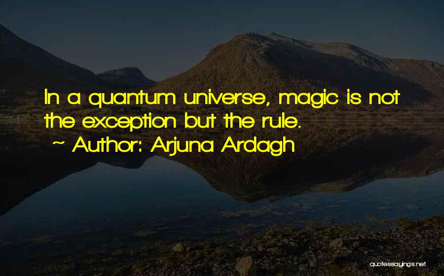 Arjuna Ardagh Quotes: In A Quantum Universe, Magic Is Not The Exception But The Rule.