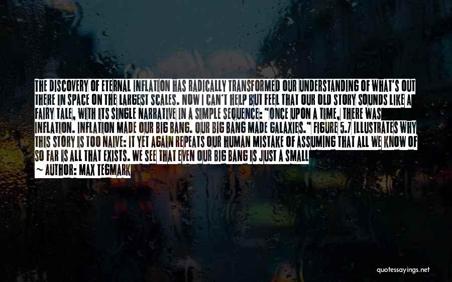 Max Tegmark Quotes: The Discovery Of Eternal Inflation Has Radically Transformed Our Understanding Of What's Out There In Space On The Largest Scales.