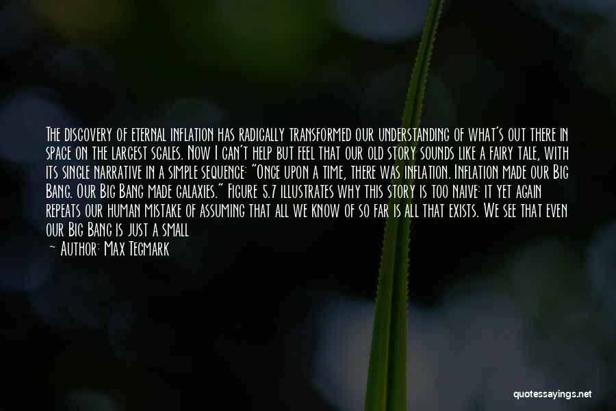 Max Tegmark Quotes: The Discovery Of Eternal Inflation Has Radically Transformed Our Understanding Of What's Out There In Space On The Largest Scales.