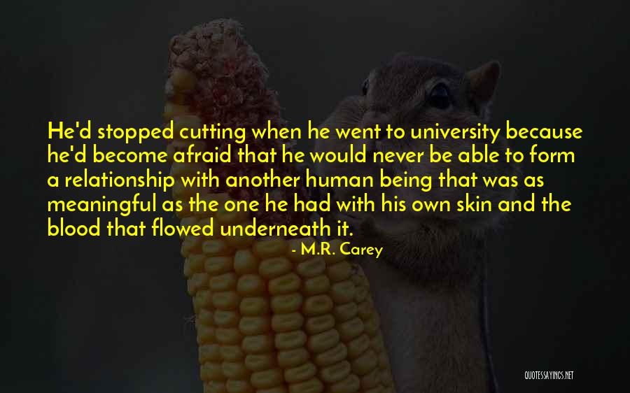 16150 Quotes By M.R. Carey 16150 Quotes By M.R. Carey