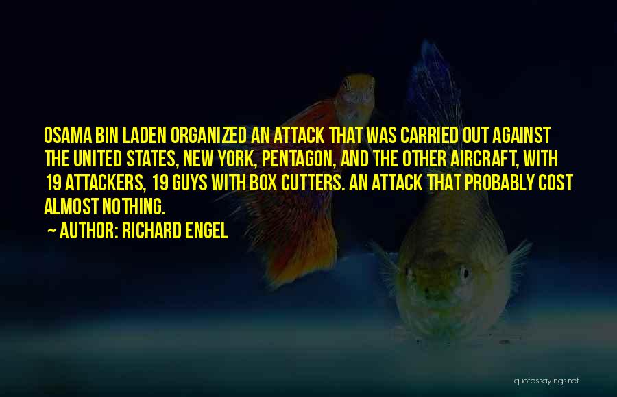 Richard Engel Quotes: Osama Bin Laden Organized An Attack That Was Carried Out Against The United States, New York, Pentagon, And The Other