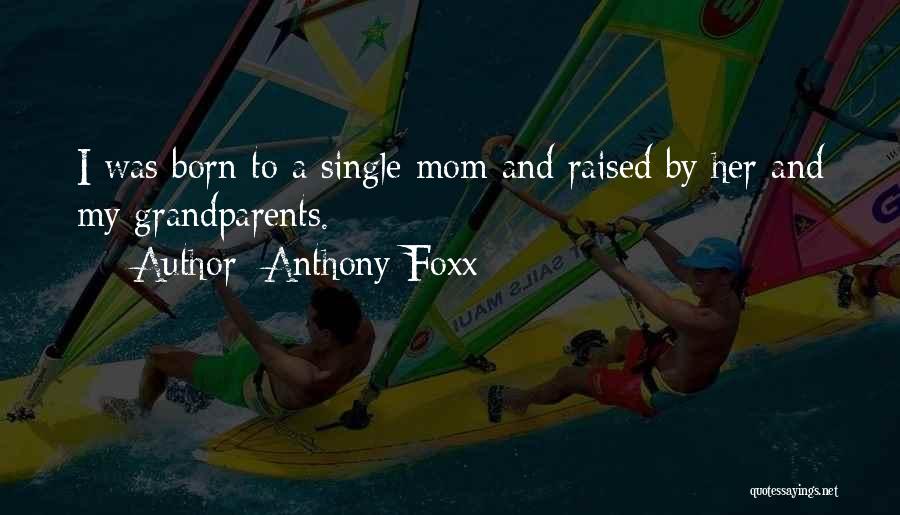 Anthony Foxx Quotes: I Was Born To A Single Mom And Raised By Her And My Grandparents.