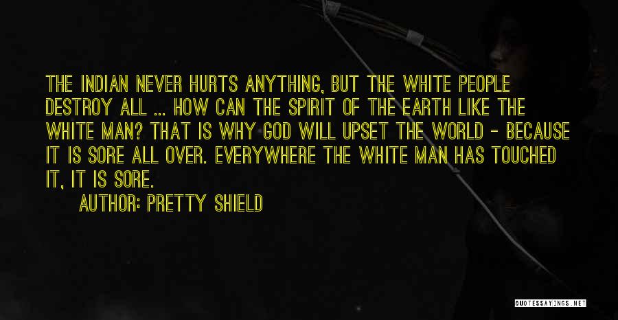 Pretty Shield Quotes: The Indian Never Hurts Anything, But The White People Destroy All ... How Can The Spirit Of The Earth Like