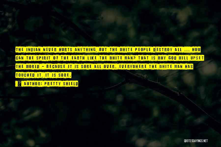 Pretty Shield Quotes: The Indian Never Hurts Anything, But The White People Destroy All ... How Can The Spirit Of The Earth Like