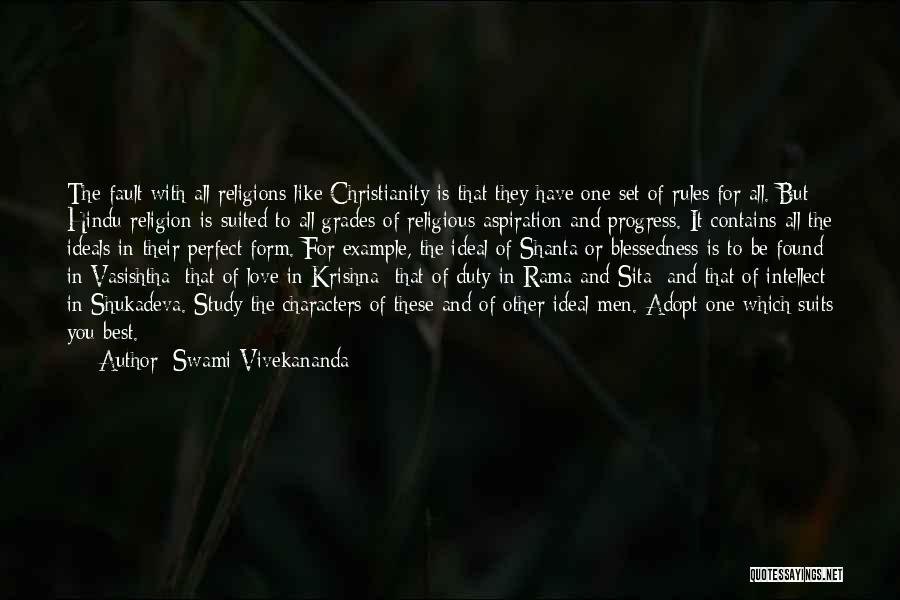 Swami Vivekananda Quotes: The Fault With All Religions Like Christianity Is That They Have One Set Of Rules For All. But Hindu Religion