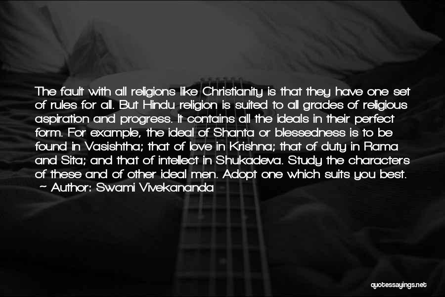 Swami Vivekananda Quotes: The Fault With All Religions Like Christianity Is That They Have One Set Of Rules For All. But Hindu Religion