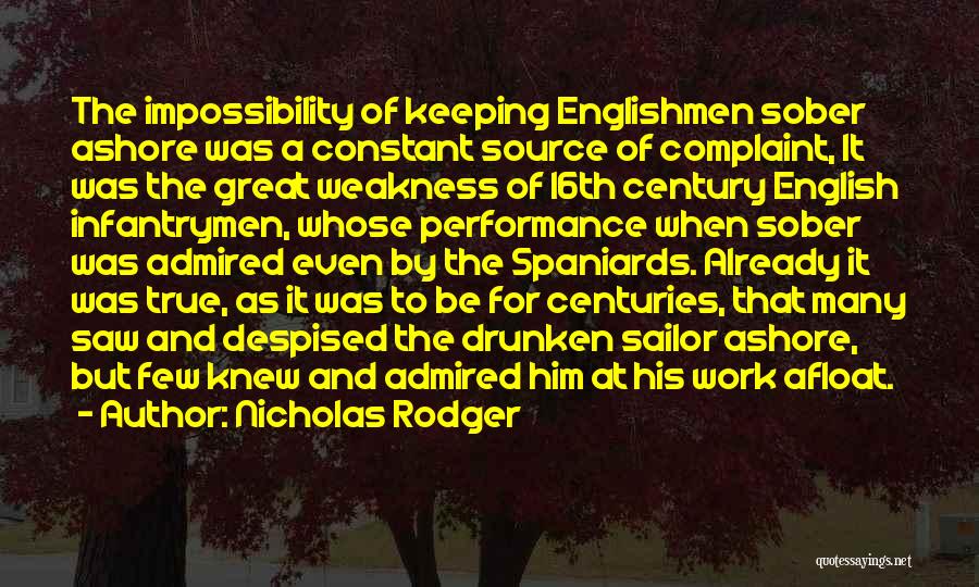 16th Century English Quotes By Nicholas Rodger