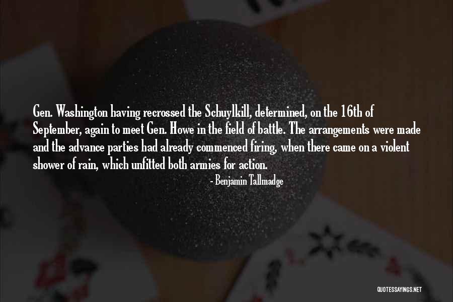 16th Quotes By Benjamin Tallmadge 16th Quotes By Benjamin Tallmadge