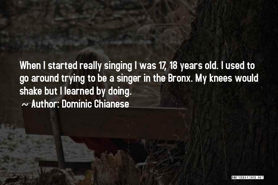 17 Years Old Quotes By Dominic Chianese