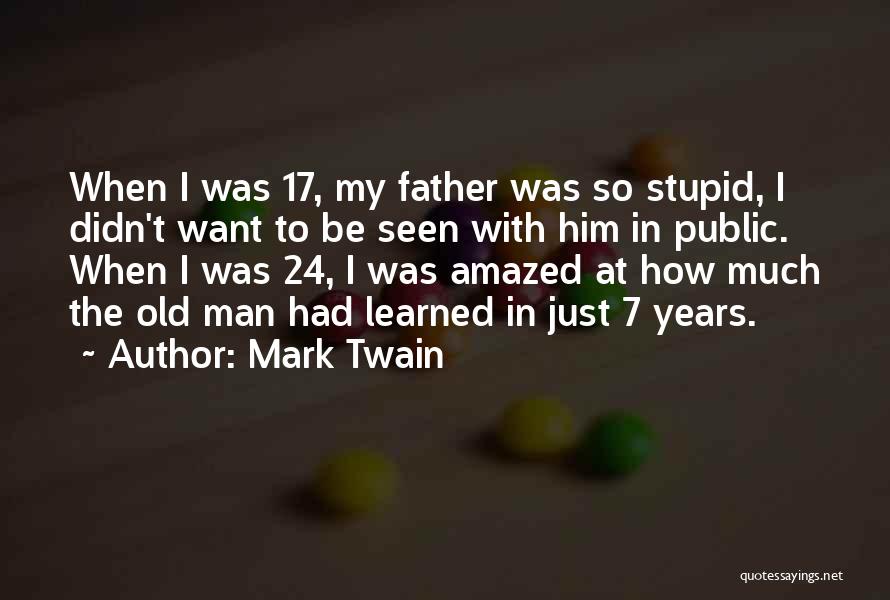 17 Years Old Quotes By Mark Twain