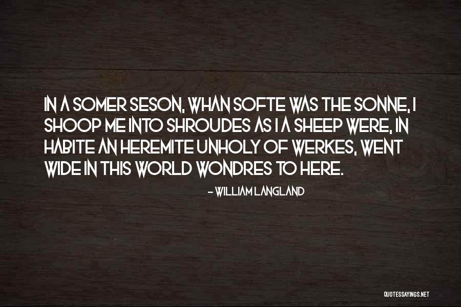 1708 Wordscapes Quotes By William Langland 1708 Wordscapes Quotes By William Langland