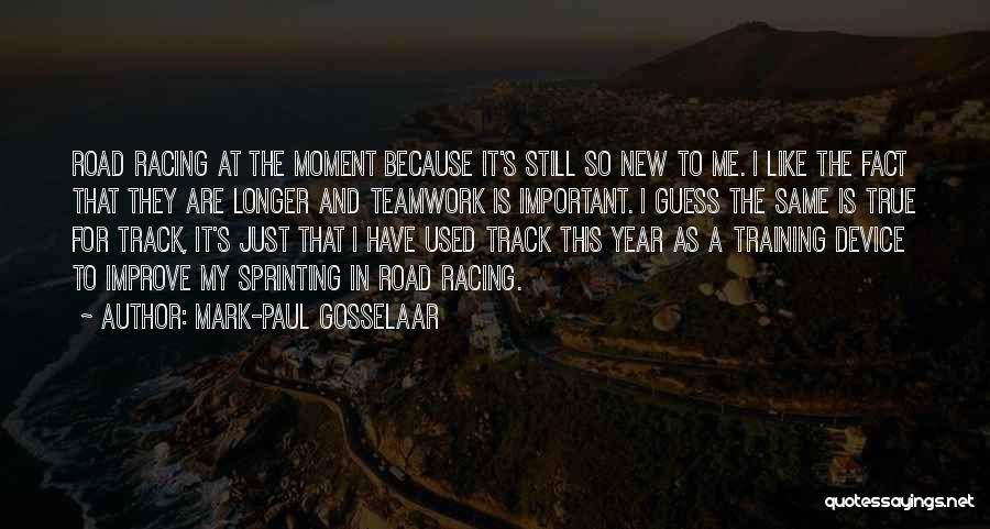 Mark-Paul Gosselaar Quotes: Road Racing At The Moment Because It's Still So New To Me. I Like The Fact That They Are Longer