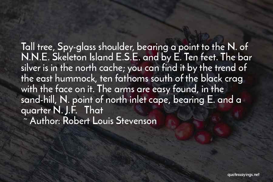 Robert Louis Stevenson Quotes: Tall Tree, Spy-glass Shoulder, Bearing A Point To The N. Of N.n.e. Skeleton Island E.s.e. And By E. Ten Feet.