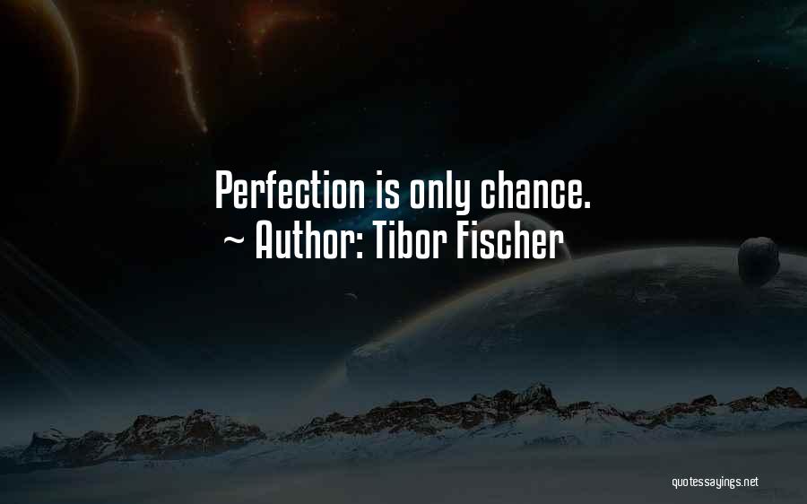 Tibor Fischer Quotes: Perfection Is Only Chance.