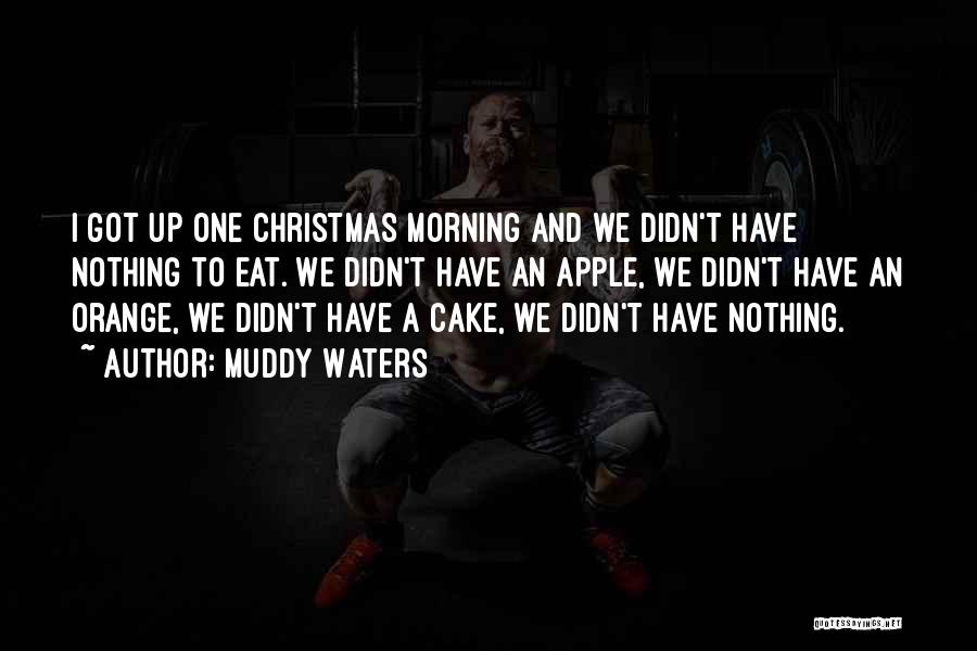 Muddy Waters Quotes: I Got Up One Christmas Morning And We Didn't Have Nothing To Eat. We Didn't Have An Apple, We Didn't