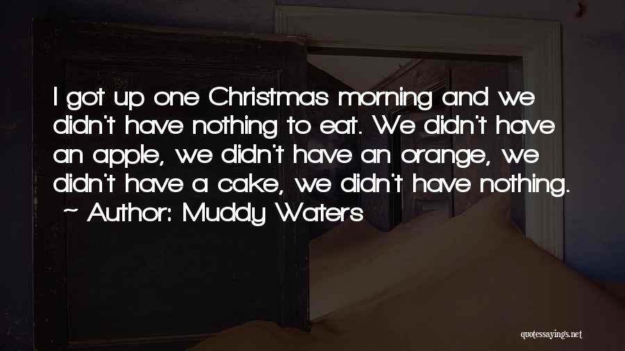 Muddy Waters Quotes: I Got Up One Christmas Morning And We Didn't Have Nothing To Eat. We Didn't Have An Apple, We Didn't