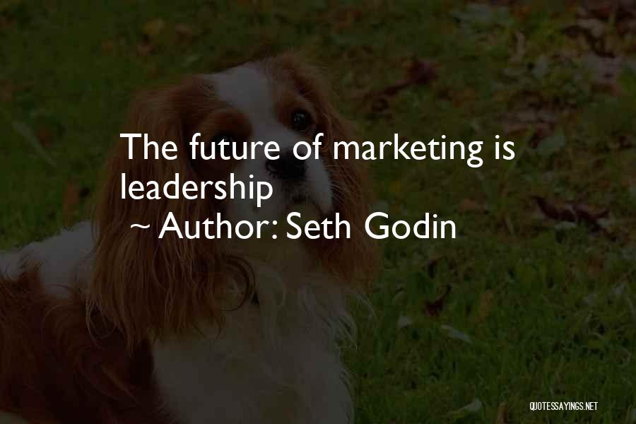 Seth Godin Quotes: The Future Of Marketing Is Leadership