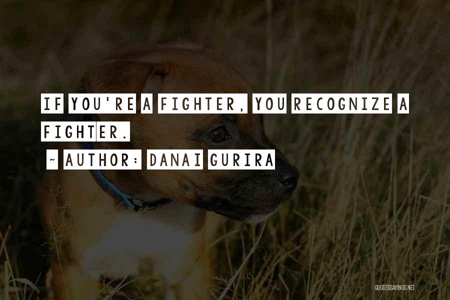 Danai Gurira Quotes: If You're A Fighter, You Recognize A Fighter.