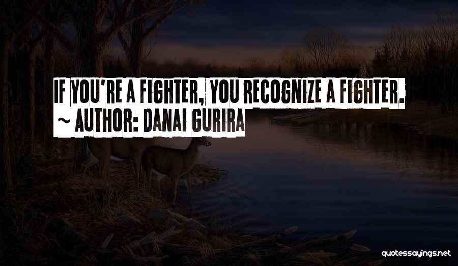 Danai Gurira Quotes: If You're A Fighter, You Recognize A Fighter.