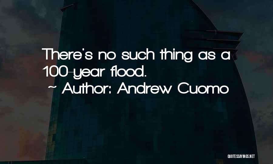 Andrew Cuomo Quotes: There's No Such Thing As A 100-year Flood.