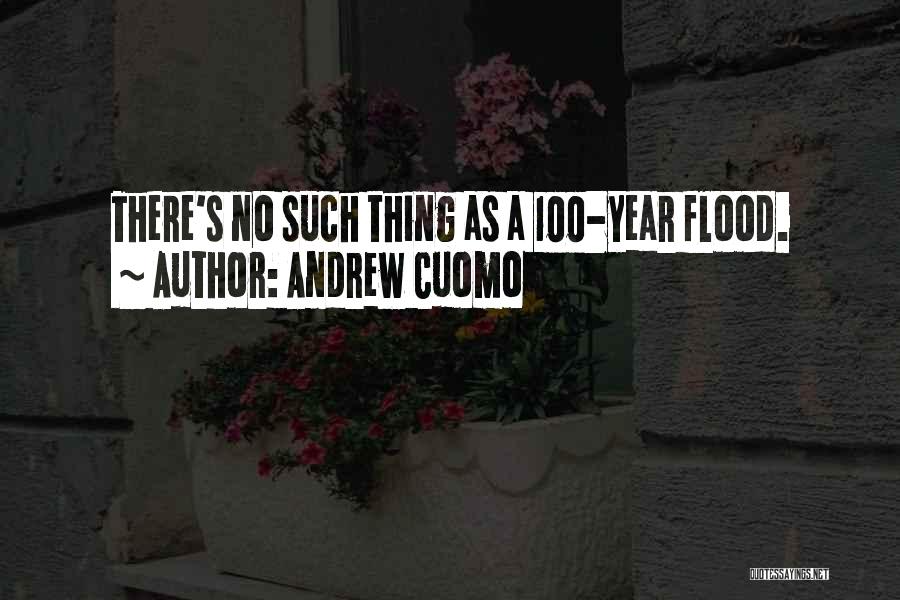 Andrew Cuomo Quotes: There's No Such Thing As A 100-year Flood.