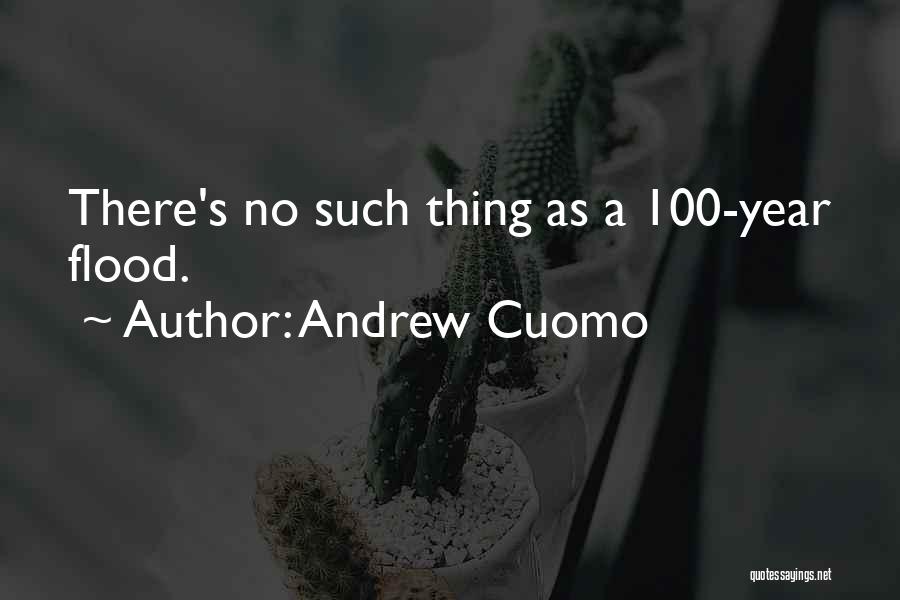 Andrew Cuomo Quotes: There's No Such Thing As A 100-year Flood.