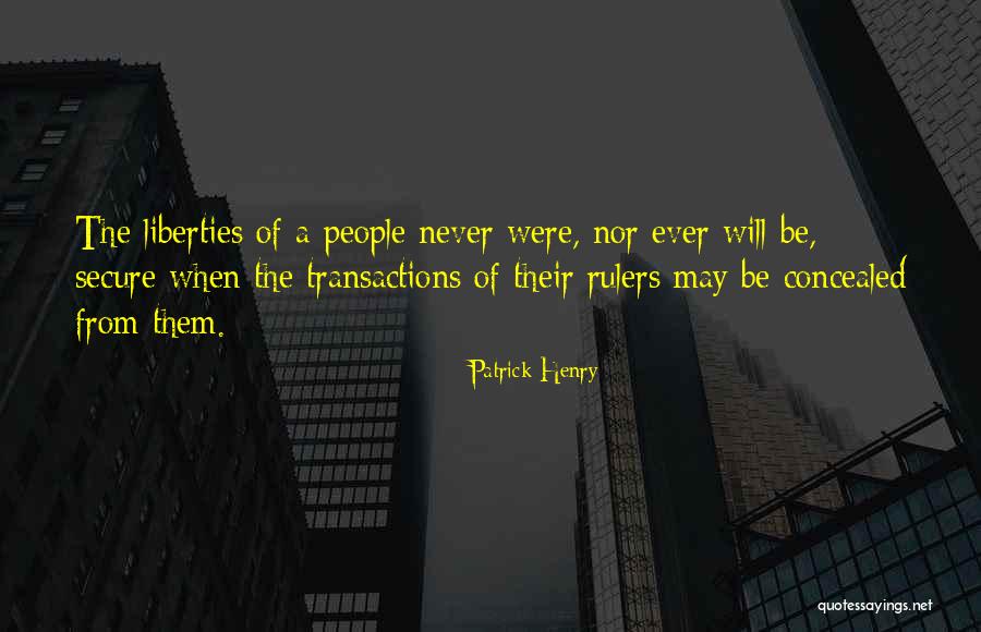 1780s Timeline Quotes By Patrick Henry