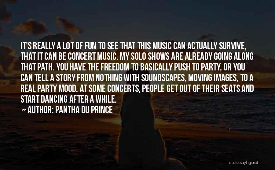 Pantha Du Prince Quotes: It's Really A Lot Of Fun To See That This Music Can Actually Survive, That It Can Be Concert Music.