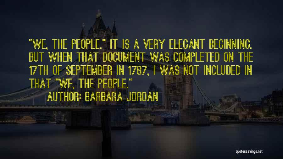 17th Quotes By Barbara Jordan