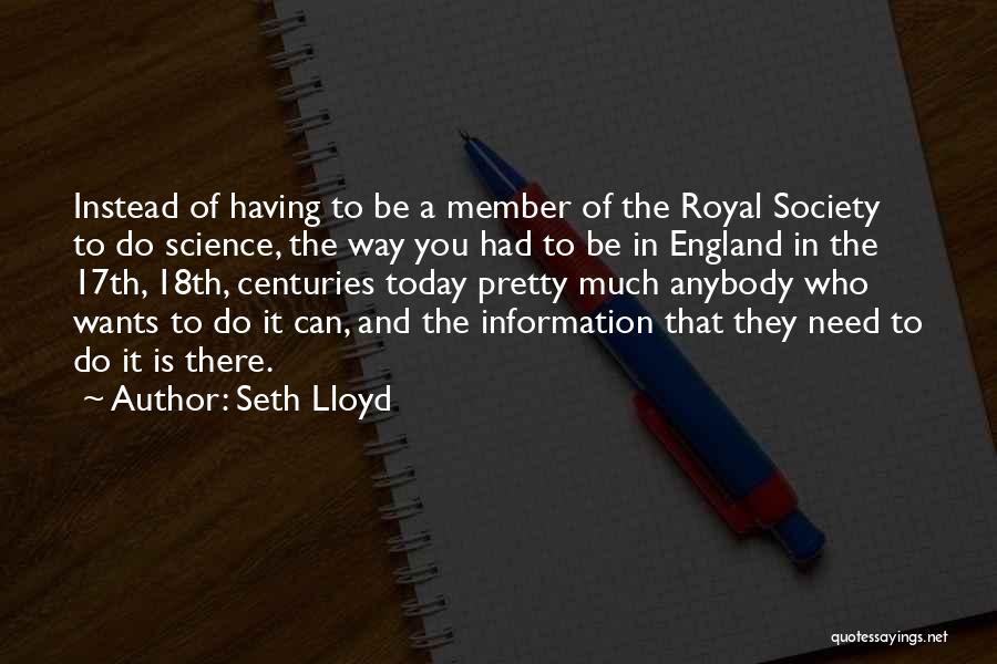 17th Quotes By Seth Lloyd