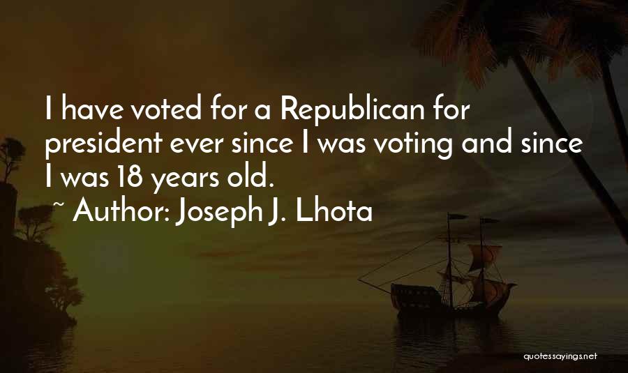 18 Years Old Quotes By Joseph J. Lhota