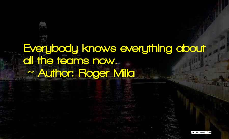 Roger Milla Quotes: Everybody Knows Everything About All The Teams Now.