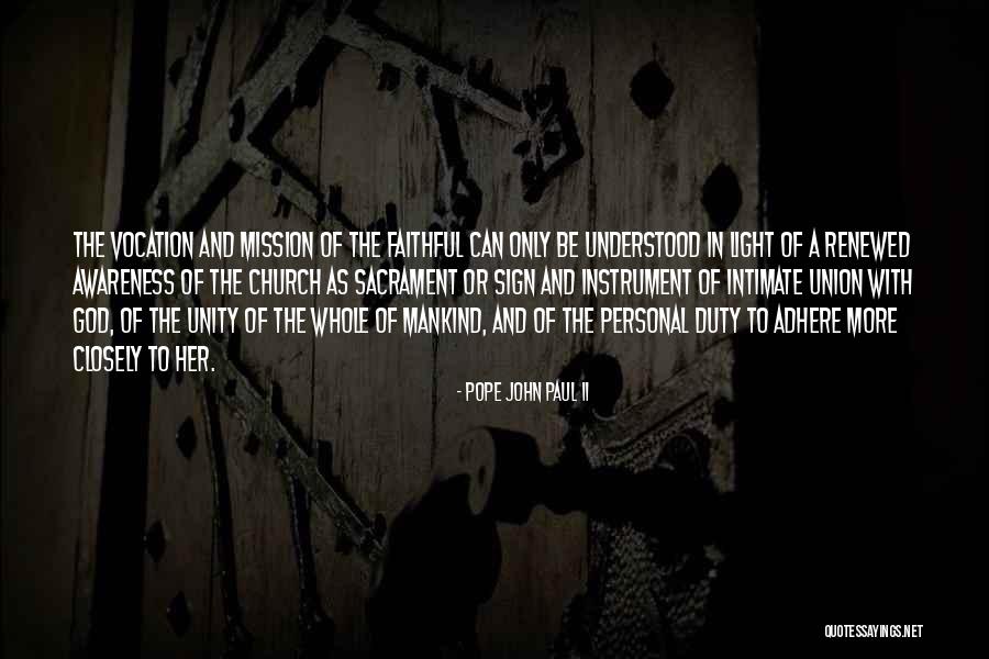 1818 Pandemic Quotes By Pope John Paul II 1818 Pandemic Quotes By Pope John Paul II