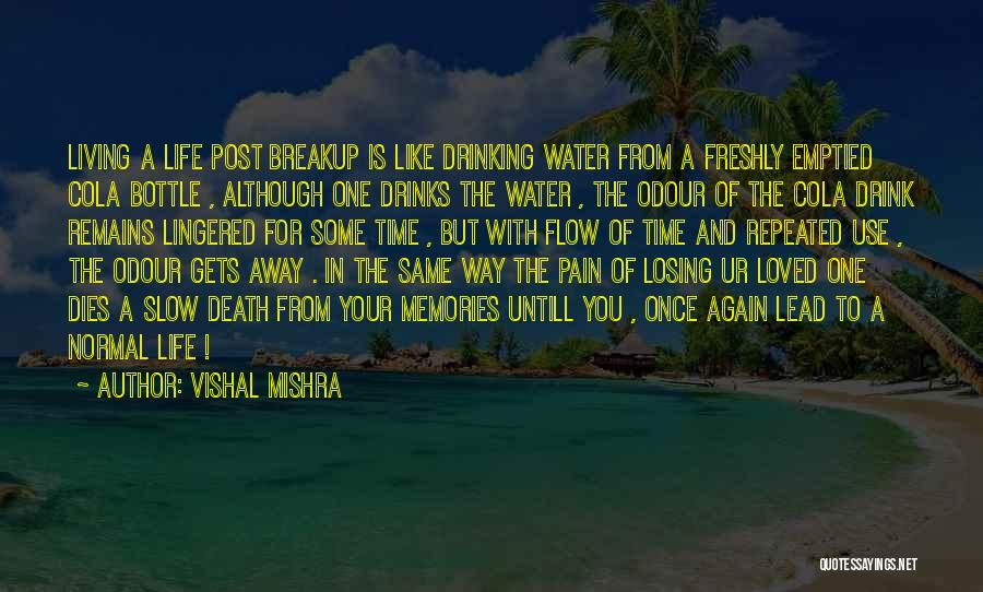 Vishal Mishra Quotes: Living A Life Post Breakup Is Like Drinking Water From A Freshly Emptied Cola Bottle , Although One Drinks The