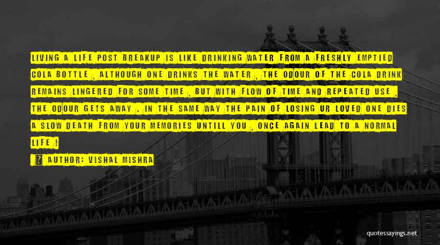 Vishal Mishra Quotes: Living A Life Post Breakup Is Like Drinking Water From A Freshly Emptied Cola Bottle , Although One Drinks The