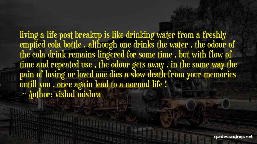 Vishal Mishra Quotes: Living A Life Post Breakup Is Like Drinking Water From A Freshly Emptied Cola Bottle , Although One Drinks The