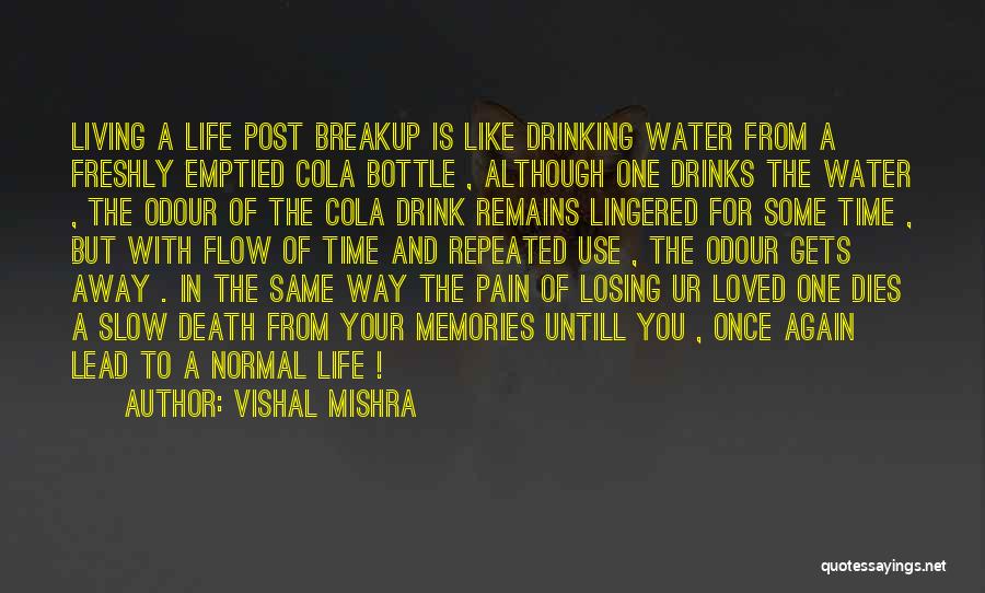 Vishal Mishra Quotes: Living A Life Post Breakup Is Like Drinking Water From A Freshly Emptied Cola Bottle , Although One Drinks The