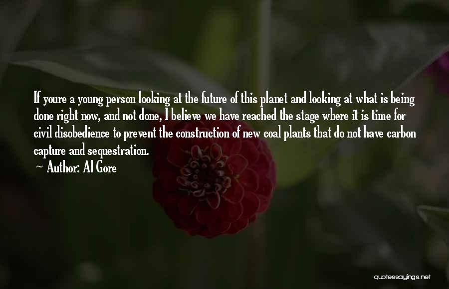 Al Gore Quotes: If Youre A Young Person Looking At The Future Of This Planet And Looking At What Is Being Done Right