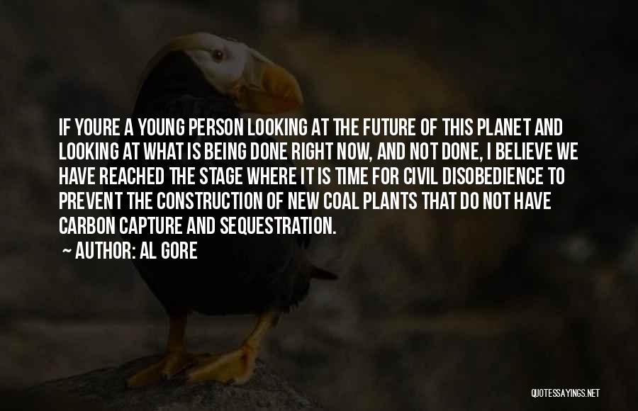 Al Gore Quotes: If Youre A Young Person Looking At The Future Of This Planet And Looking At What Is Being Done Right