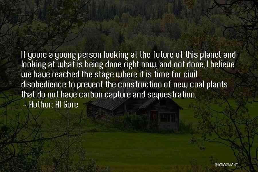 Al Gore Quotes: If Youre A Young Person Looking At The Future Of This Planet And Looking At What Is Being Done Right