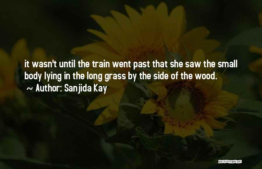 Sanjida Kay Quotes: It Wasn't Until The Train Went Past That She Saw The Small Body Lying In The Long Grass By The