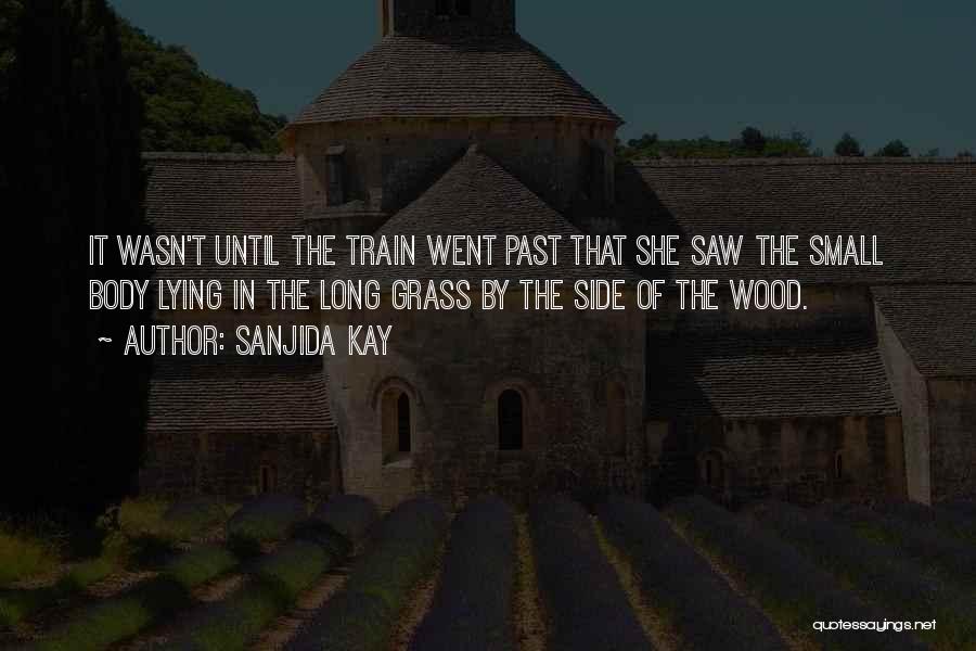 Sanjida Kay Quotes: It Wasn't Until The Train Went Past That She Saw The Small Body Lying In The Long Grass By The