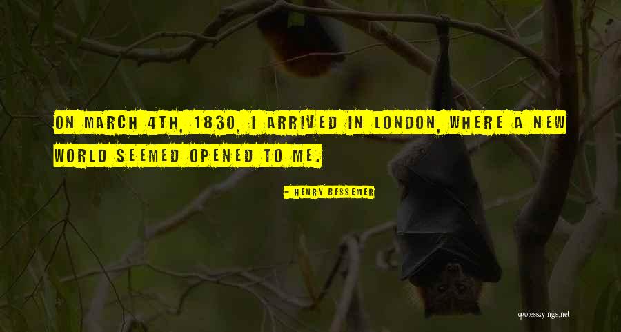 1830 Quotes By Henry Bessemer 1830 Quotes By Henry Bessemer