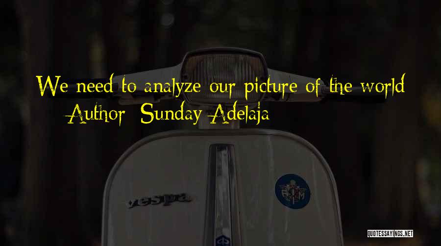 Sunday Adelaja Quotes: We Need To Analyze Our Picture Of The World