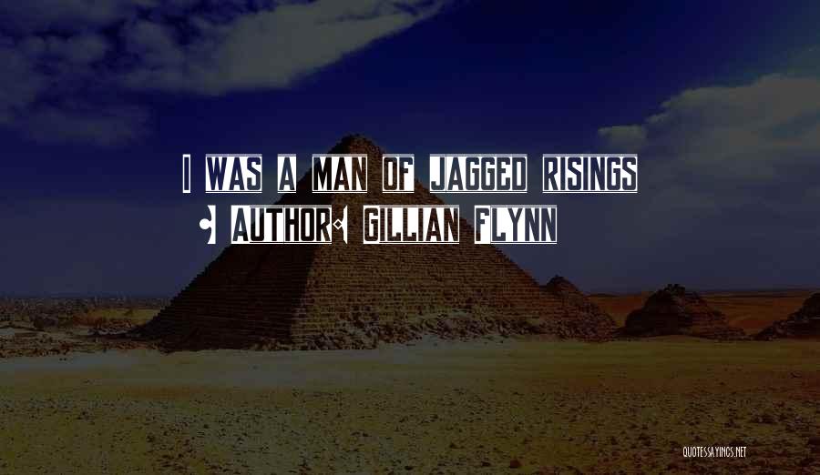 Gillian Flynn Quotes: I Was A Man Of Jagged Risings