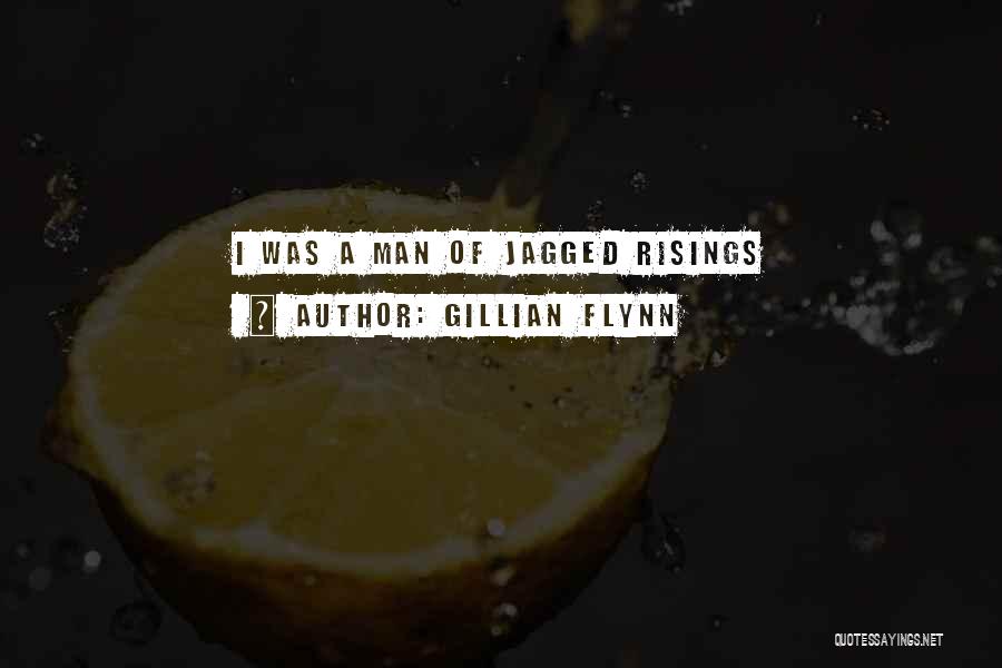 Gillian Flynn Quotes: I Was A Man Of Jagged Risings